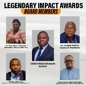 Board members of the  Legendary Impact Award