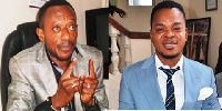 Isaac Owusu Bempah[L] and Daniel Obinim
