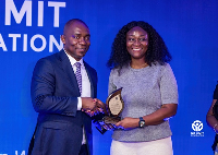 Rachael Appenteng receives recognition for workplace diversity at the EmpowAbility Seminar