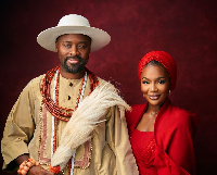 Olu of Warri and his wife