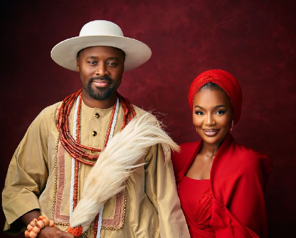 Olu of Warri and his wife