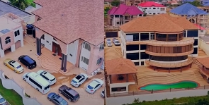 Asamoah Gyan  luxurious mansion