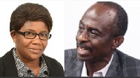 Joyce Afutu, NCCE and Johnson Asiedu Nketia, NDC