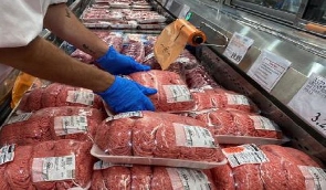 File photo of frozen meat