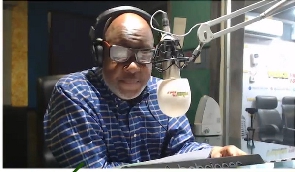 Host of Kokrokoo on Peace Fm, Kwame Sefa Kayi (Chairman General)