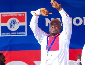 General Secretary of the ruling New Patriotic Party (NPP), Justin Frimpong Kodua (JFK)