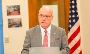 US Ambassador to Ghana, Robert P. Jackson