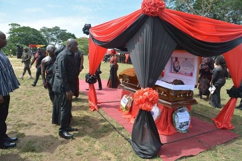 Former Central Regional Minister, Isaac Edumadze was laid to rest today