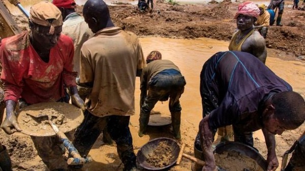 Government placed a temporary ban on small scale mining activities