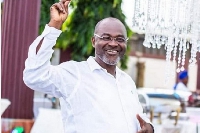 Kennedy Agyapong is a flagbearer aspirant of the New Patriotic Party