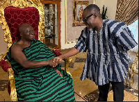 During the meeting, Otumfuo Osei Tutu II reaffirmed his long-standing interest in the project