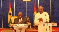 President Akufo-Addo with President Roch Marc Christian Kabore of Burkina Faso