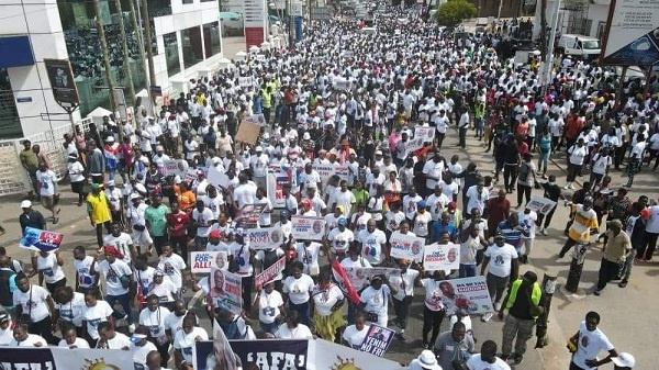 Alan Kyerematen health walk