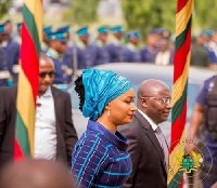 Second Lady Samira Bawumia at State of the Nation Address 2017