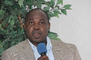Professor Philip Baba Adongo addressing the conference