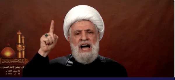 Lebanon's Hezbollah Chief Naim Qassem