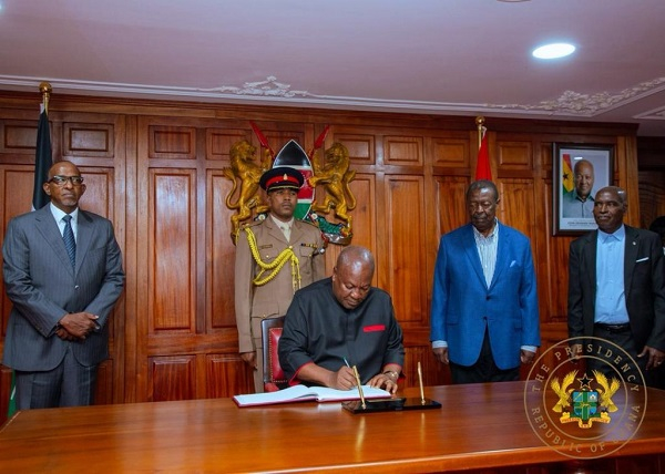 President Mahama is the Chief Guest at Kenya’s Jamhuri Day celebration on Friday