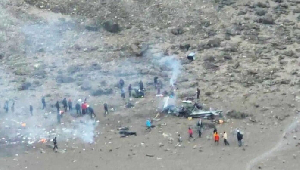 The helicopter crash killed five people in Tanzania