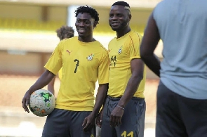 Christian Atsu and Mubarak Wakaso