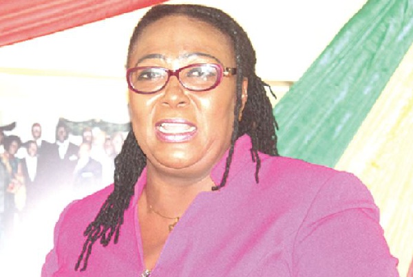 Tina Gifty Naa Ayeley Mensah has lost Weija-Gbawe parliamentary seat