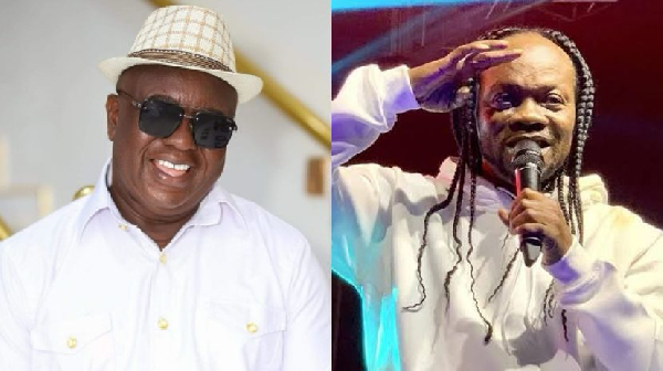 Fredyma (L) claims late Daddy Lumba's spirit warned him about false media reports