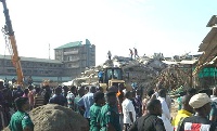 Synagogue church building collapses