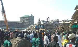 Synagogue church building collapses