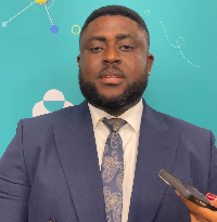 Dr Wallace Odiko-Ollenu, Programmes Manager at the Non-Communicable Disease Control Programme