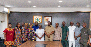 A delegation from Guyana visited the Ministry of Tourism, Culture and Creative Arts