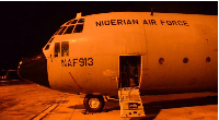 The aircraft was en route to Portugal when it had to land in Burkina Faso, Nigerian authorities said