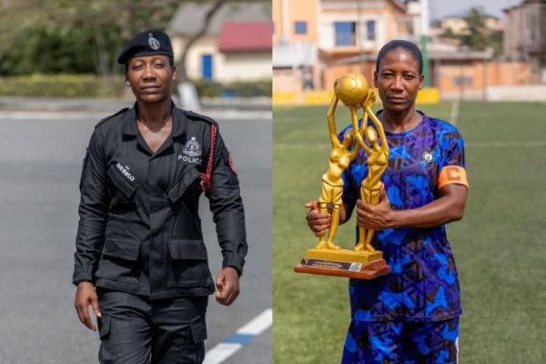 Sgt. Mary Ntumi Berko was the captain of the Police Ladies FC