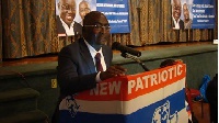 Dr Bawumia delivering the lecture