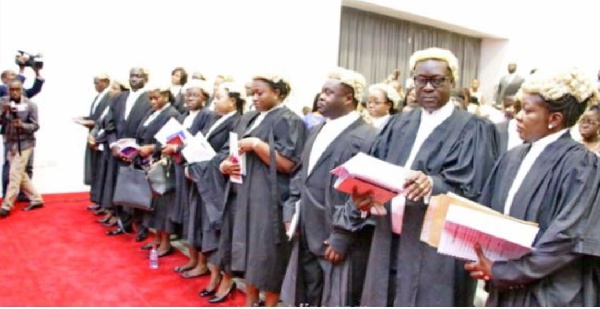 A cross section of Judges in Ghana
