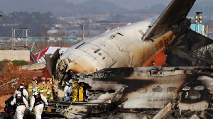 Two survivors were recovered from the plane's wreckage