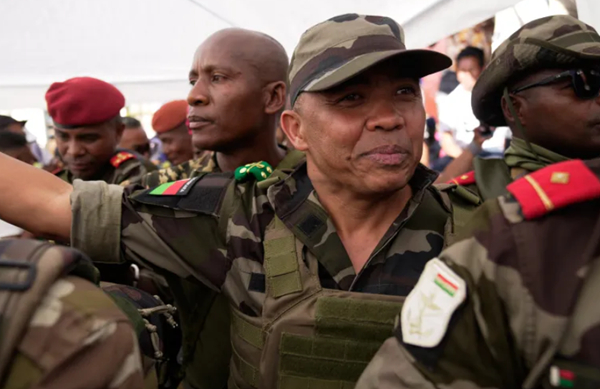 Colonel Michael Randrianirina is Madagascar’s military leader