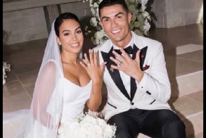 Cristiano Ronaldo and his long-time partner Georgina Rodriguez