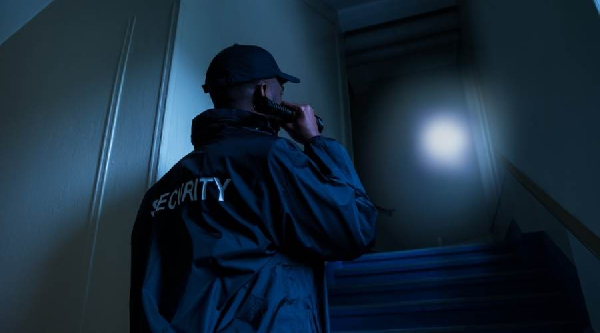 Image of a security personnel