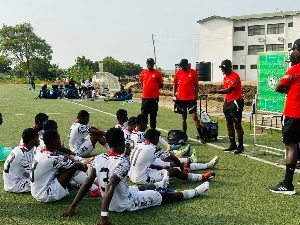 Ghana's U-17 team will be in action