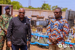 Mahama, Energy Minister inspects deployment of transformers in Northern Ghana