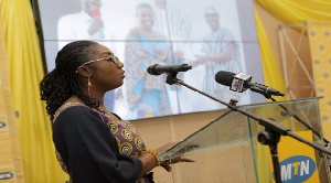 Mrs Georgina Asare-Fiagbenu, Senior Manager in-charge of Sustainability and Social Impact at MTN