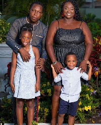 Ghanaian Rapper, Edem and family