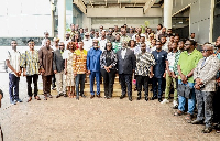 A group photograph of some participants with the Minister for Communications and Digitalisation