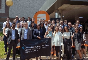 The Students From Columbia Business School At Fidelity Bank Premises2