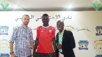 Cissey Mohammed (middle) has signed for Ijtimaee.