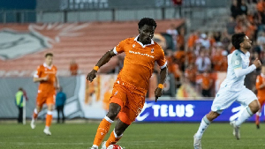 Canada-based Nana Opoku Ampomah is said to be attracting interest from European clubs