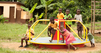 A file photo of a children's playground