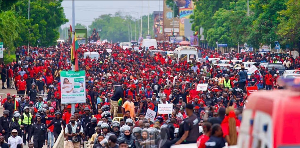 Ghana opposition protest