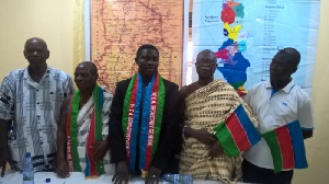 The officials of the Western Togoland Assembly