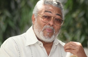 The late former president, Jerry John Rawlings