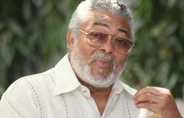 The late and former president of Ghana, Jerry John Rawlings